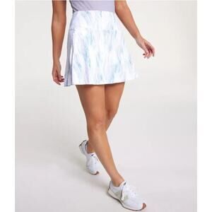 NWT Calia Women's Bleached Stripe Multi Prints 16" Eagle Golf Skort Size XS